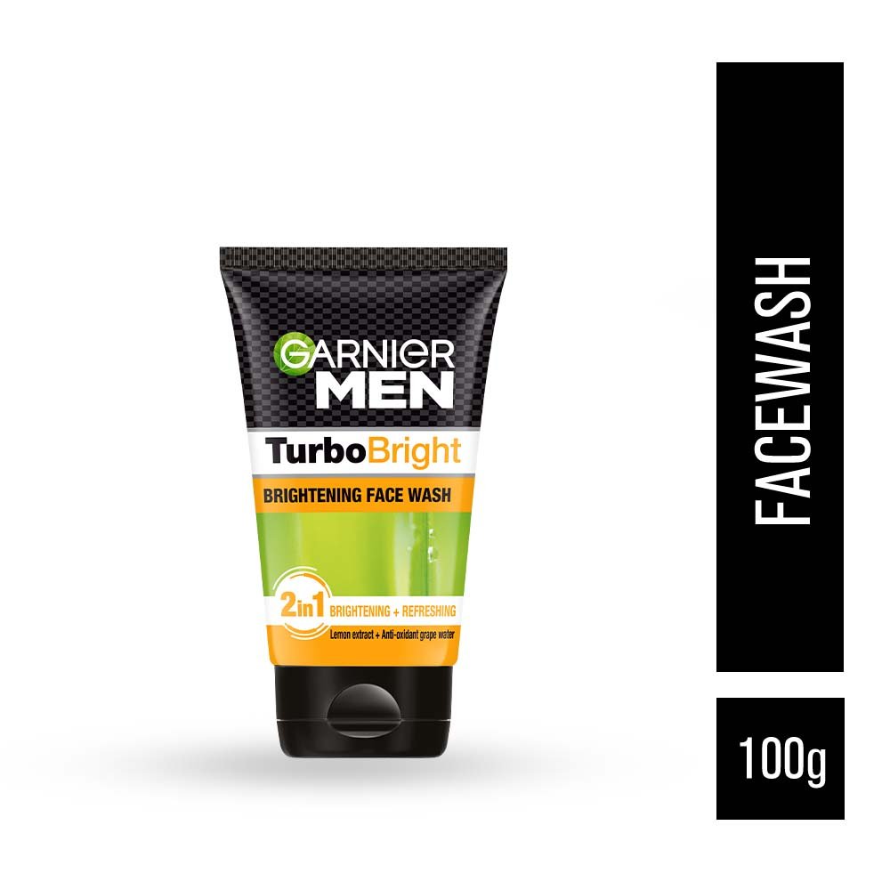 Garnier Men Turbo Bright Fairness Face Wash 100g